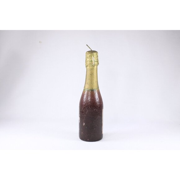 Vintage Taittinger champagne bottle candle, unused candle - Picture 4 of 8